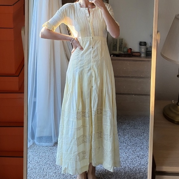 Loveshackfancy maxi long Edie dress - Picture 1 of 5